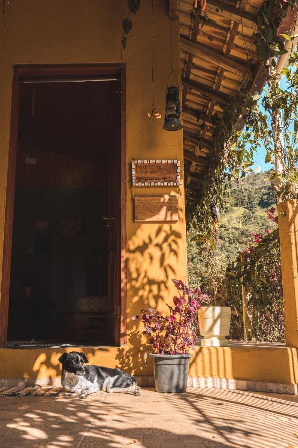 サン・ベント・ド・サプカイー Casa Pedacinho De Ceu Com Banheira De Hidromassagem E Lareiraヴィラ エクステリア 写真